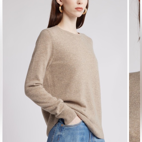 CASHMERE NORDSTROM CREWNECK SWEATER - Picture 3 of 6